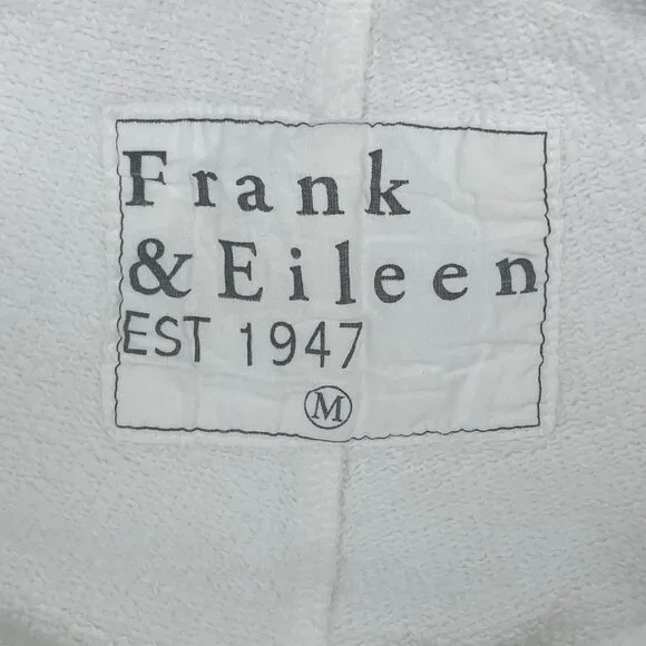 Frank & Eileen Christine Tulip Ankle Sweatpants White Sz M Medium EUC Cabincore - Picture 14 of 16